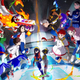 Pokemon protagonists face off against Blueberry Academy trainers.